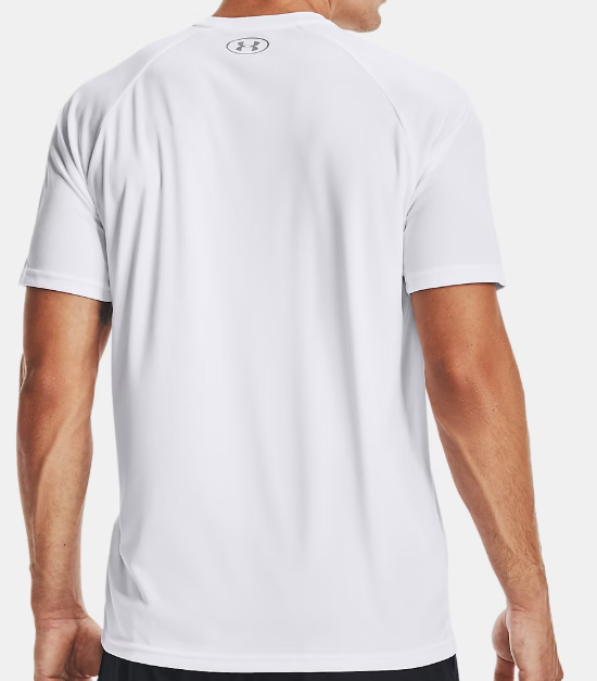 Under Armour Hombre Blanca Talla L/M | Camiseta Técnica de Manga Corta para Running y Entrenamiento