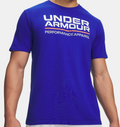Under Armour Performance Apparel Hombre Azul Talla S | Camiseta Casual Deportiva de Manga Corta